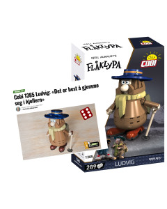 Cobi 1385 Ludvig figur Fl&aring;klypa - 285 deler