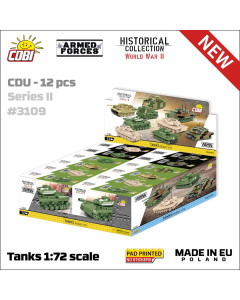 Cobi 3109 Disk display m/ 12 stk. Mini-Tanks