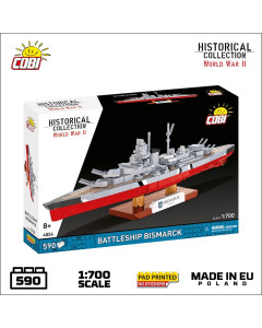 Cobi 4854 Slagskipet Bismarck - 600 deler