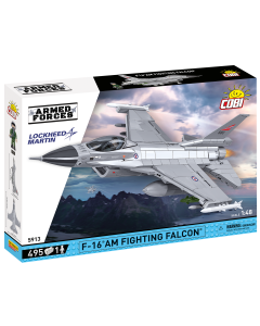 Cobi 5913 Lockheed Martin F-16 Norsk utgave. 495 deler og en pilot