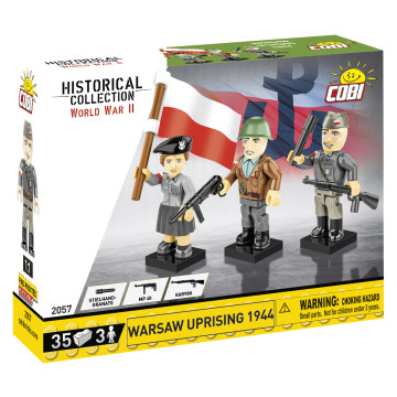 Cobi 2057 Figurer Warsaw Uprising