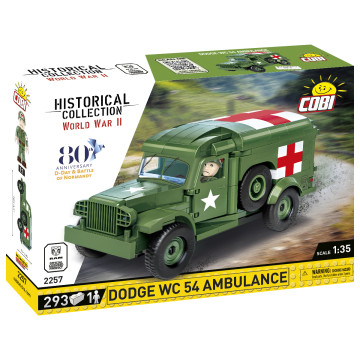 Cobi 2257 Dodge WC-54 Ambulance - 293 deler