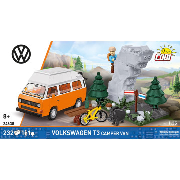 Cobi 24638 Volkswagen T3 Camper Van -  240 deler