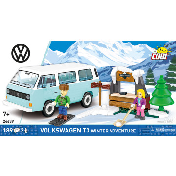 Cobi 24639 Volkswagen t3 Winter adventure - 221 deler