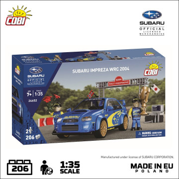 Cobi 24652 Subaru Impreza WRC 2004 - 212 deler