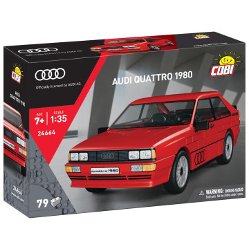 Cobi 24664 Audi Quattro Rød - 88 deler