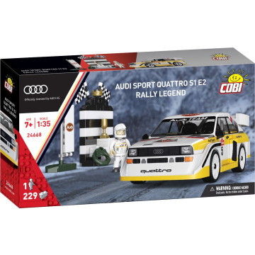 Cobi 24668 Audi Sport Quattro S1 No5 - 230 deler