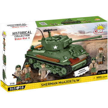 Cobi 3118 M4A2E8 Sherman - 865 deler