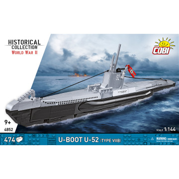 Cobi 4852 U-Boot U-52 Type VIIB - 474 deler