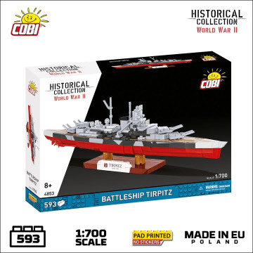 Cobi 4853 Slagskipet Tirpitz - 600 deler