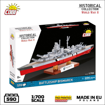 Cobi 4854 Slagskipet Bismarck - 600 deler