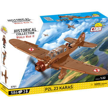 Cobi 5751 PZL.23 Karas - 620 deler