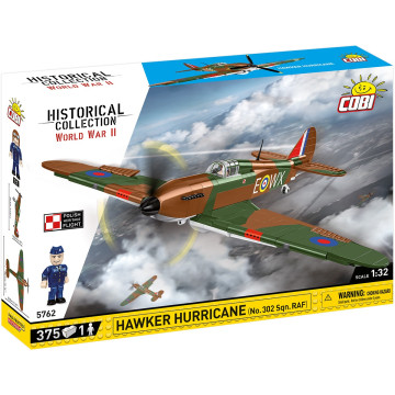 Cobi 5762 Hawker Hurricane No.302 - 373 deler