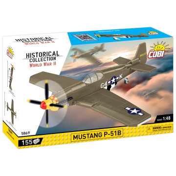 Cobi 5869 P51B Mustang - 158 deler