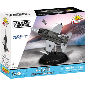 Cobi 5941 F-16D Fighting Falcon US utgave - 55 deler